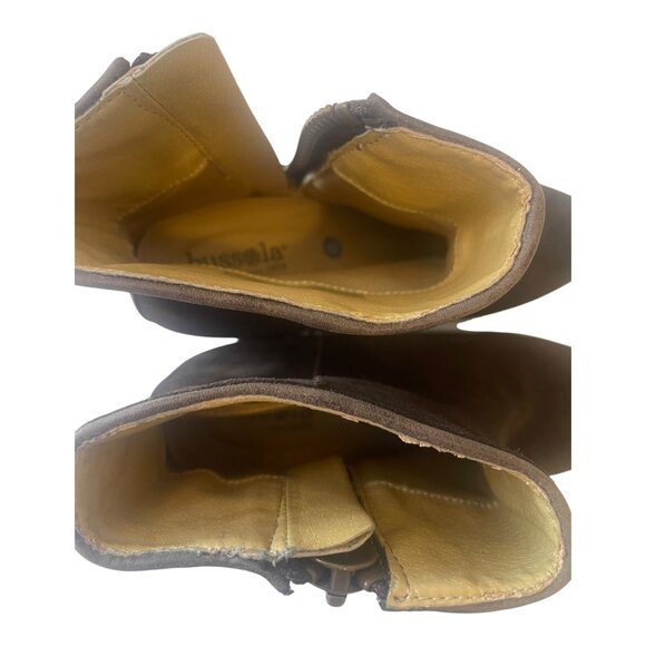 Bussola Women’s Brown Suede Smog Joust Ankle Booties size 6 M - Picture 10 of 11